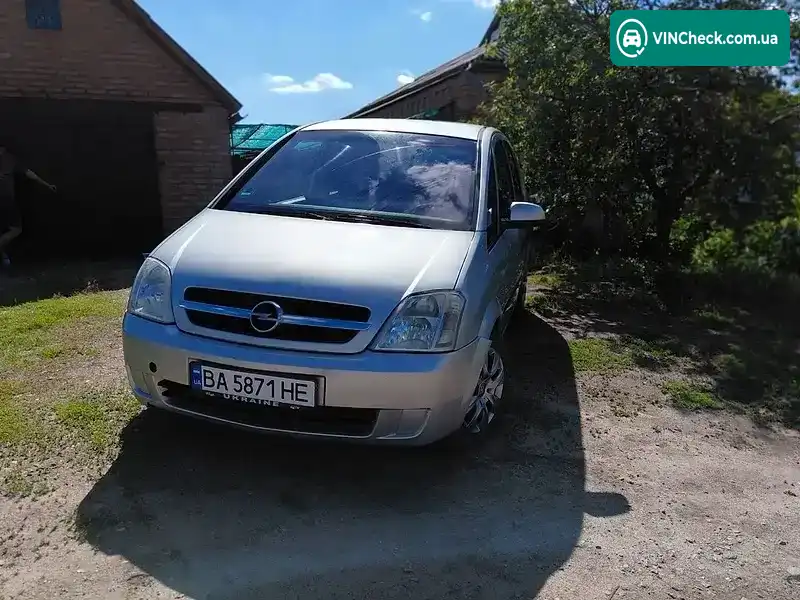 Opel Meriva 2004, фото з оголошення 2 з 9, VIN W0L0XCE7544303287