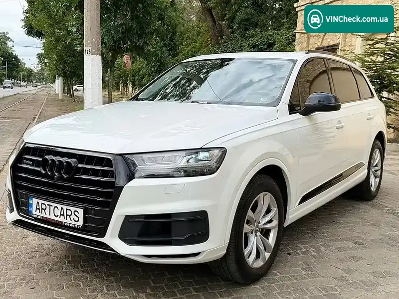 Audi Q7 2019, фото з оголошення 2 з 20, VIN WA1LAAF75KD044733