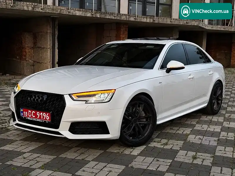 Audi A4 2018, фото з оголошення 2 з 20, VIN WAUENAF48JA176178