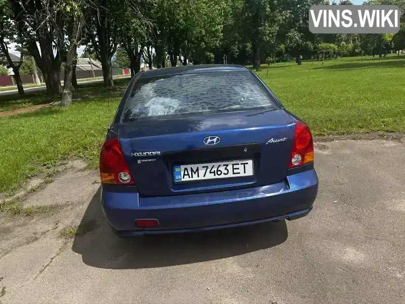 Hyundai Accent 2005, фото з оголошення 2 з 9, VIN KMHCG41GP5U672288