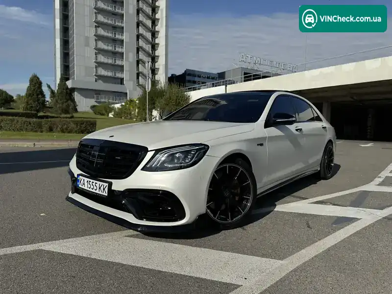 Mercedes-Benz S-Class 2018, фото з оголошення 1 з 20, VIN WDDUG8GB2KA459830