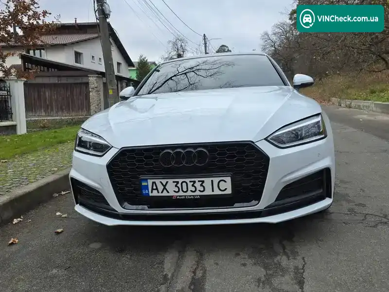 Audi A5 2017, фото з оголошення 1 з 21, VIN WAUENCF57JA041889