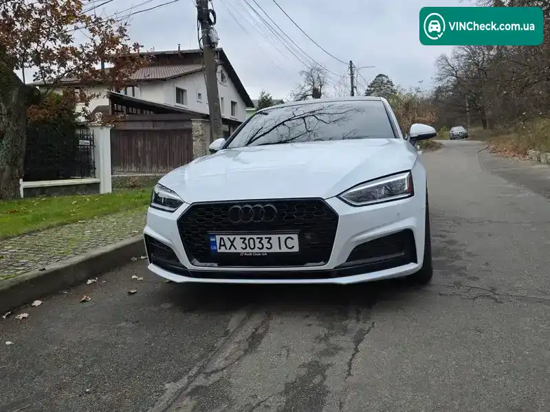 Audi A5 2017, фото з оголошення 2 з 21, VIN WAUENCF57JA041889