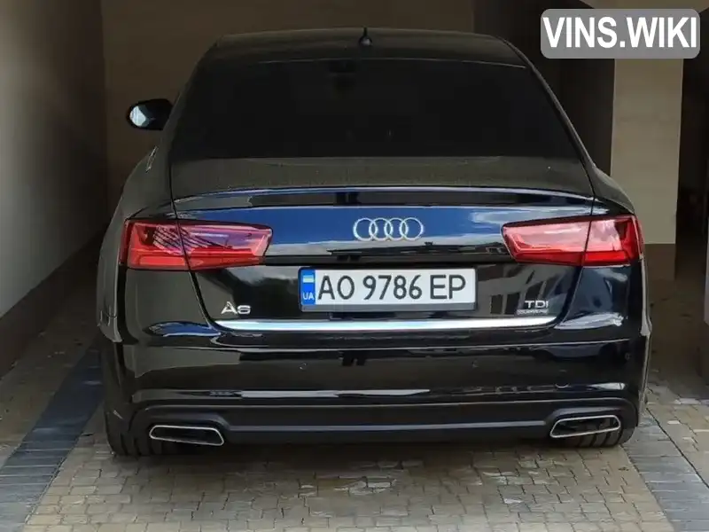 Audi A6 2017, фото з оголошення 2 з 15, VIN WAUZZZ4G6HN109504
