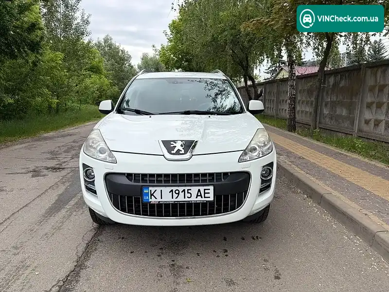 Peugeot 4007 2009, фото з оголошення 1 з 20, VIN VF3VV4HNHAZ800634