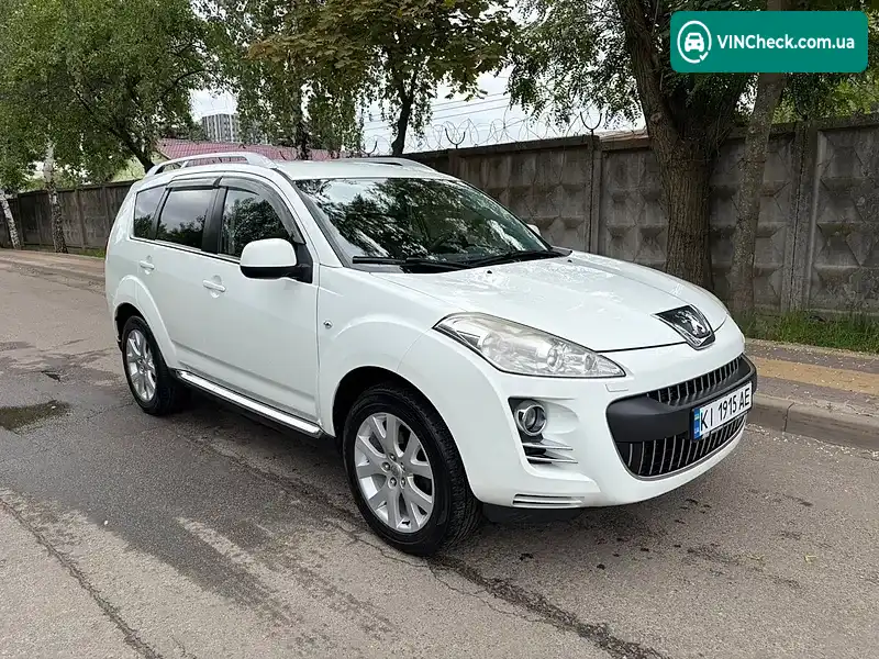 Peugeot 4007 2009, фото з оголошення 2 з 20, VIN VF3VV4HNHAZ800634