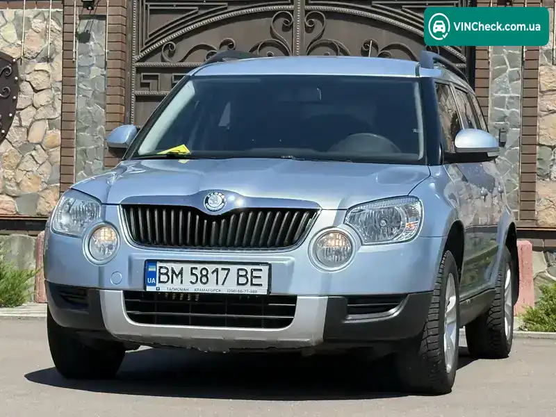 Skoda Yeti 2012, фото з оголошення 1 з 21, VIN TMBJF25L2CB700533