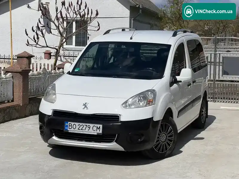 Peugeot Partner 2012, фото з оголошення 1 з 21, VIN VF37J9HP0CJ726713