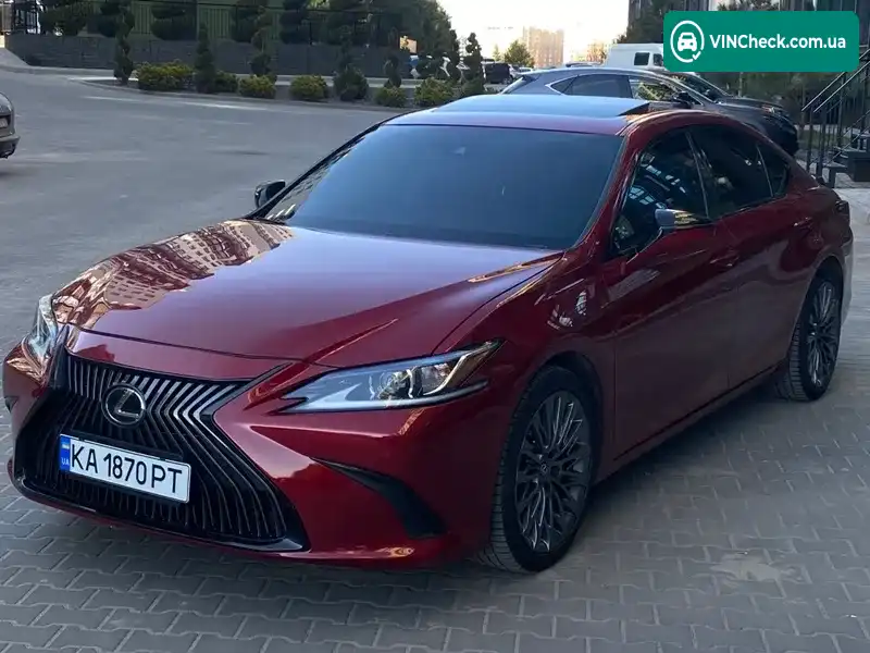 Lexus ES 2019, фото з оголошення 1 з 20, VIN 58ABZ1B15KU043355
