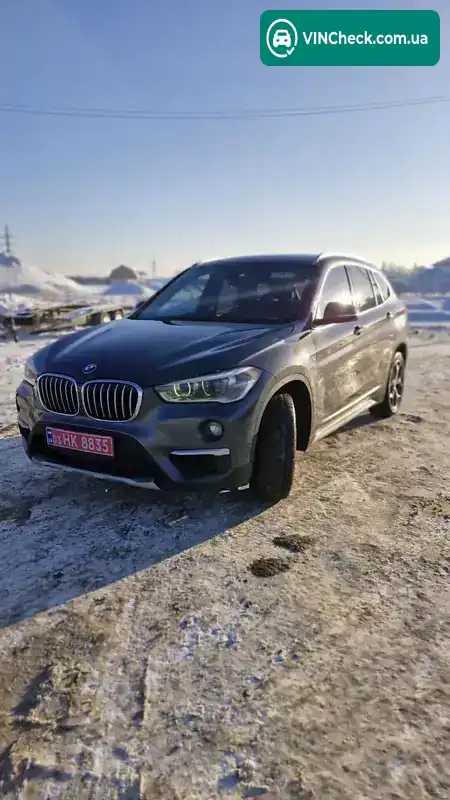 BMW X1 2017, фото з оголошення 2 з 20, VIN WBXHT3C33H5F85226