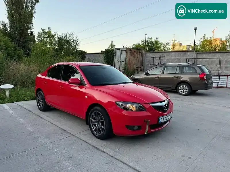 Mazda 3 2007, фото з оголошення 2 з 15, VIN JMZBK12Z581598547
