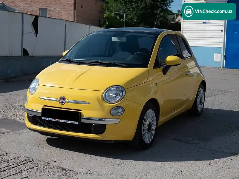 Fiat 500 2008, фото з оголошення 1 з 12, VIN ZFA31200000217677