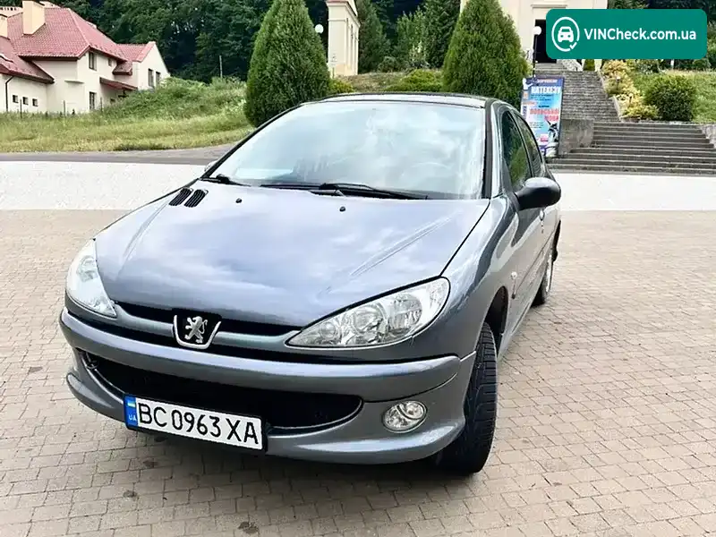 Peugeot 206 2006, фото з оголошення 1 з 20, VIN VF32AKFWR47565538