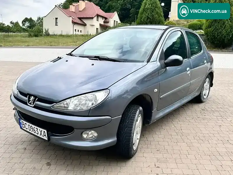 Peugeot 206 2006, фото з оголошення 2 з 20, VIN VF32AKFWR47565538