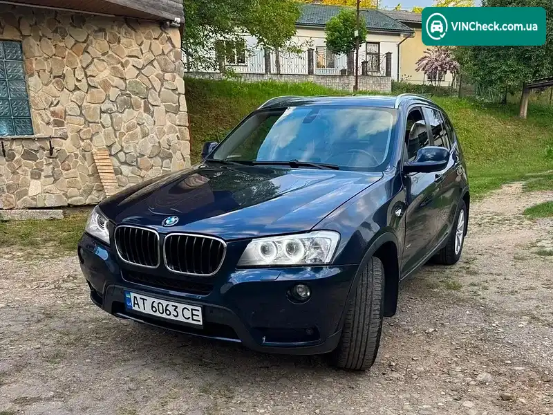 BMW X3 2011, фото з оголошення 1 з 19, VIN 5UXWX5C52BL703755