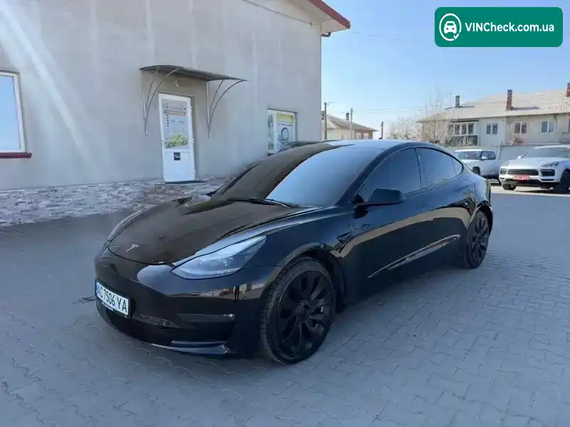 Tesla Model 3 2022, фото з оголошення 1 з 21, VIN 5YJ3E1EB1NF189197