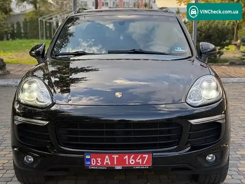 Porsche Cayenne 2017, фото з оголошення 2 з 20, VIN WP1AA2A29JKA06638