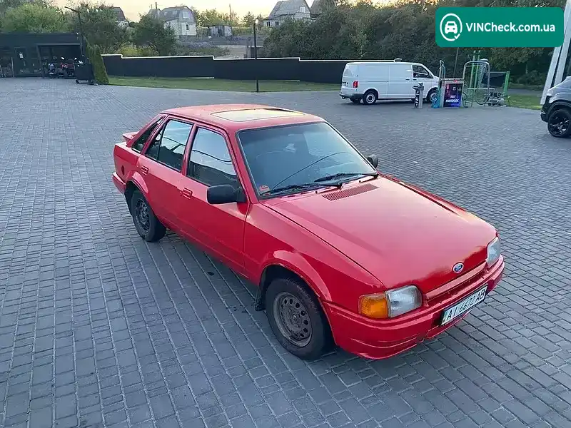 Ford Escort 1987, фото з оголошення 1 з 11, VIN WF0AXXGCAAHJ38583
