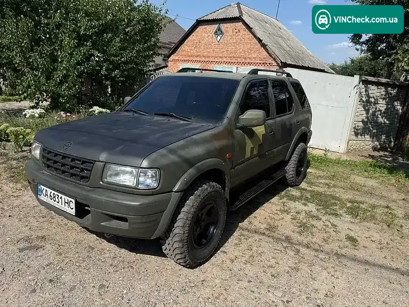 Opel Frontera 1999, фото з оголошення 1 з 20, VIN W0L06B1VFXV617366