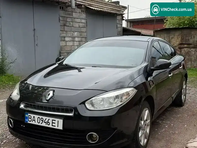 Renault Fluence 2012, фото з оголошення 1 з 12, VIN VF1LZBL0E47317193