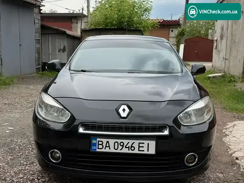 Renault Fluence 2012, фото з оголошення 2 з 12, VIN VF1LZBL0E47317193