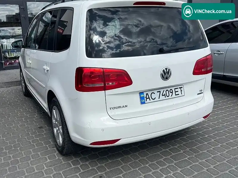 Volkswagen Touran 2012, фото з оголошення 2 з 7, VIN WVGZZZ1TZCW094093