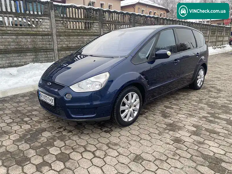 Ford S-Max 2007, фото з оголошення 2 з 17, VIN WF0SXXGBWS7L00935