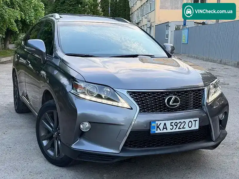 Lexus RX 2013, фото з оголошення 1 з 21, VIN 2T2BK1BA6EC227829