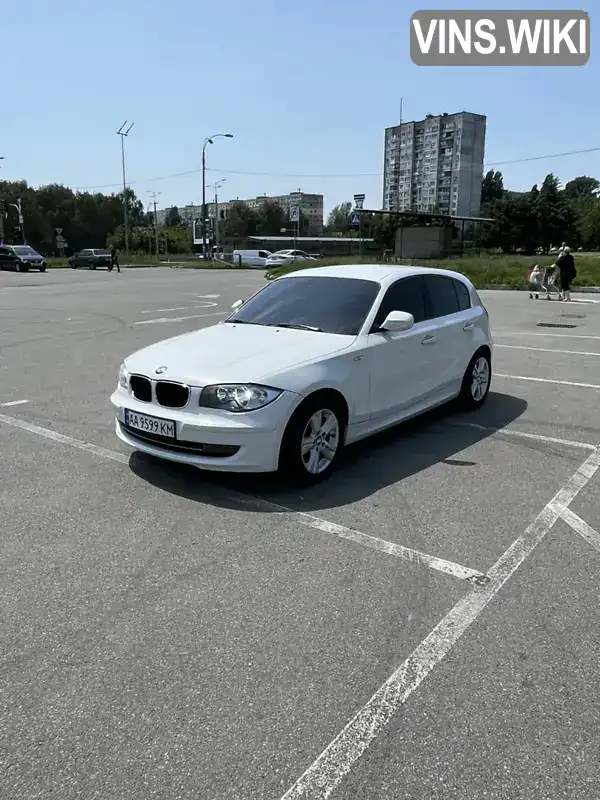 BMW 1 Series 2009, фото з оголошення 2 з 18, VIN WBAUH31070E402236