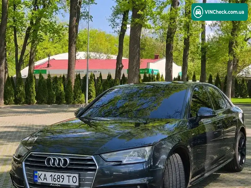 Audi A4 2017, фото з оголошення 1 з 15, VIN WAUKMAF40JA045848