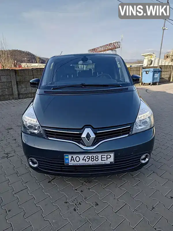Renault Espace 2014, фото з оголошення 2 з 21, VIN VF1JKFKC651855477