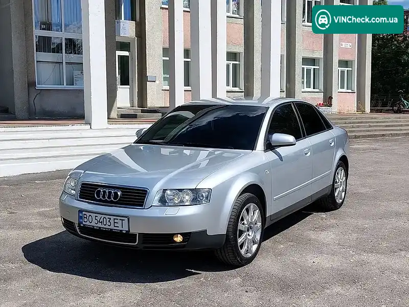 Audi A4 2002, фото з оголошення 1 з 20, VIN WAUZZZ8E93A159600