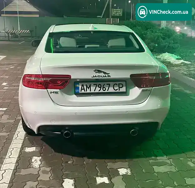 Jaguar XE 2016, фото з оголошення 2 з 7, VIN SAJAD4BG1HA957416
