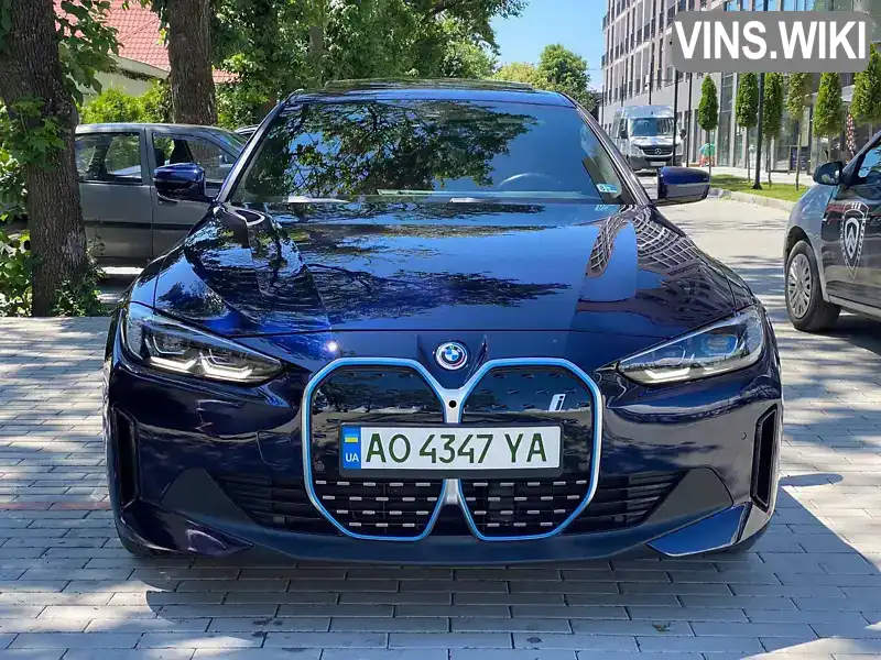 BMW i4 2022, фото з оголошення 1 з 19, VIN WBY73AW00NFN22469