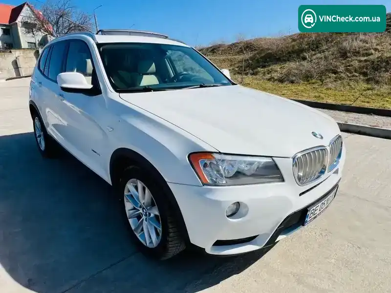 BMW X3 2012, фото з оголошення 2 з 21, VIN 5UXWX9C58D0A21977