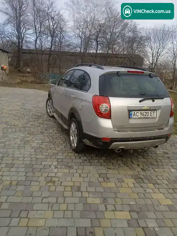 Chevrolet Captiva 2007, фото з оголошення 1 з 5, VIN Y9A112514PA001138