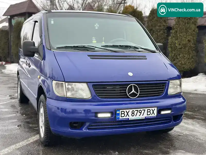 Mercedes-Benz Vito 1997, фото з оголошення 2 з 21, VIN VSA63807413051332