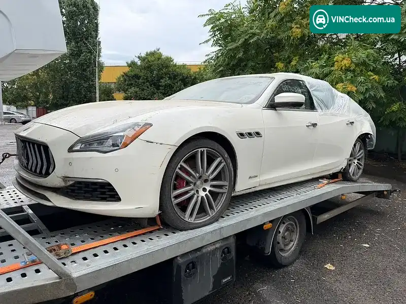 Maserati Quattroporte 2018, фото з оголошення 1 з 12, VIN ZAM56YRL6J1291790
