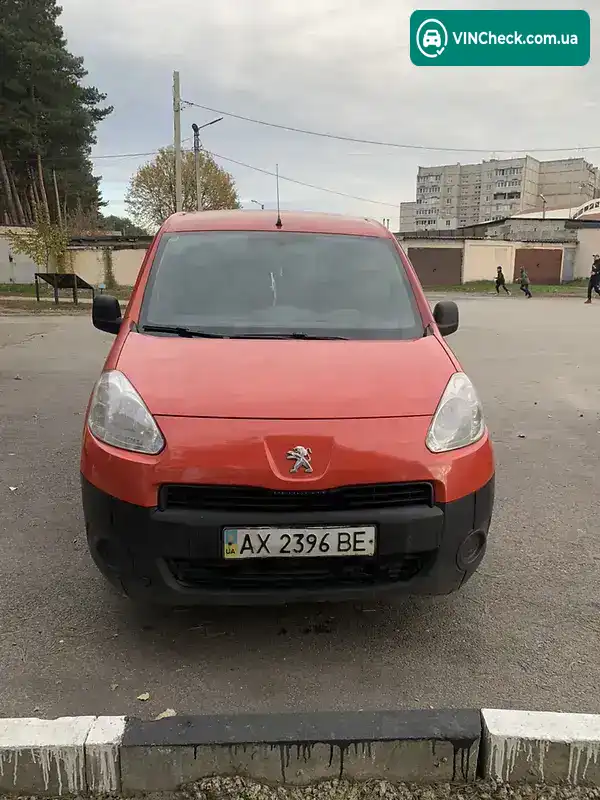 Peugeot Partner 2012, фото з оголошення 2 з 19, VIN VF37R9HF0CJ644059