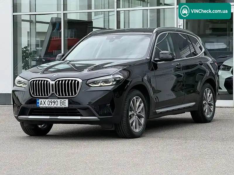 BMW X3 2022, фото з оголошення 1 з 20, VIN WBA55DP090N152444