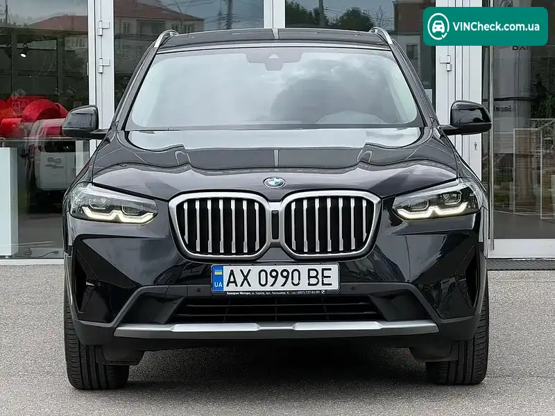 BMW X3 2022, фото з оголошення 2 з 20, VIN WBA55DP090N152444