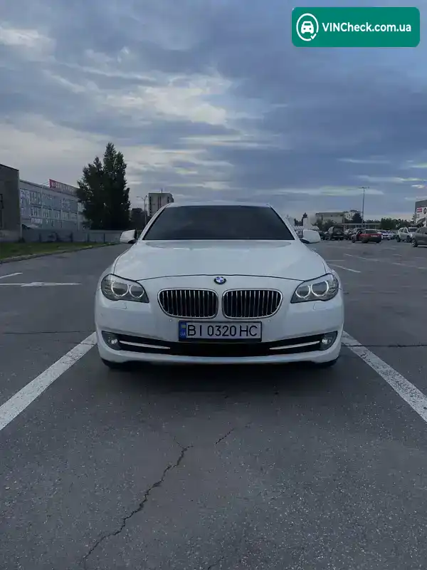 BMW 5 Series 2012, фото з оголошення 2 з 20, VIN WBAXG5C57DDY36415