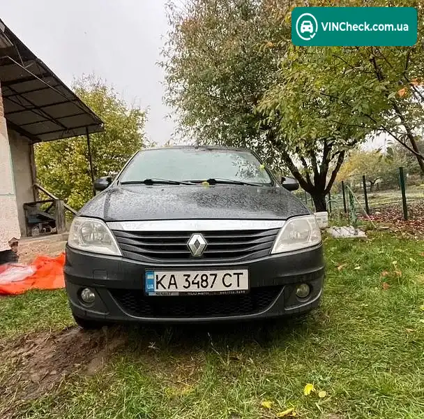 Renault Logan 2010, фото з оголошення 1 з 12, VIN VF1LSRAAH43604547