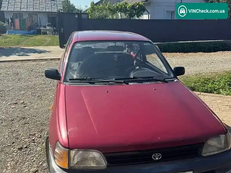 Toyota Starlet 1996, фото з оголошення 1 з 5, VIN JT152EP8200177933