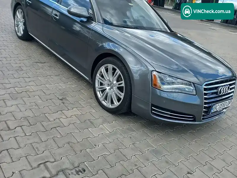 Audi A8 2014, фото з оголошення 2 з 20, VIN WAURGAFD2EN012659