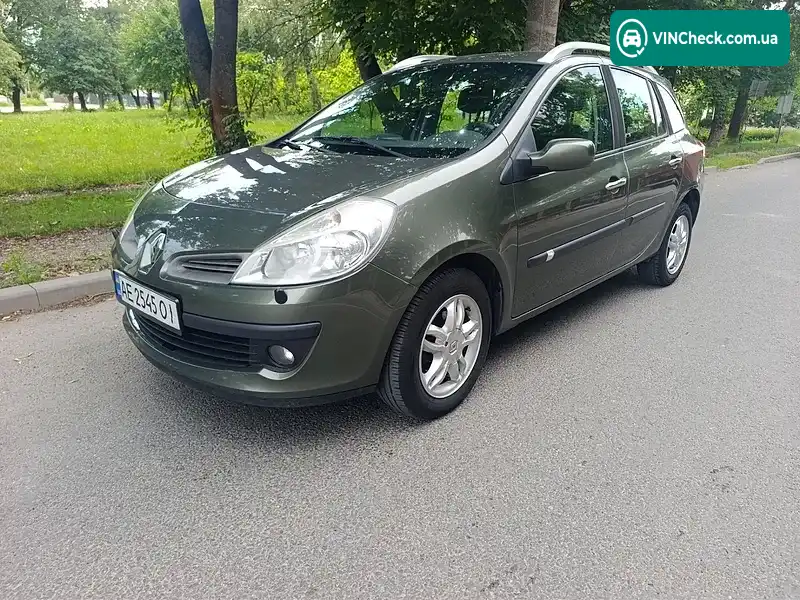 Renault Clio 2008, фото з оголошення 1 з 10, VIN VF1KR1B0H39679827