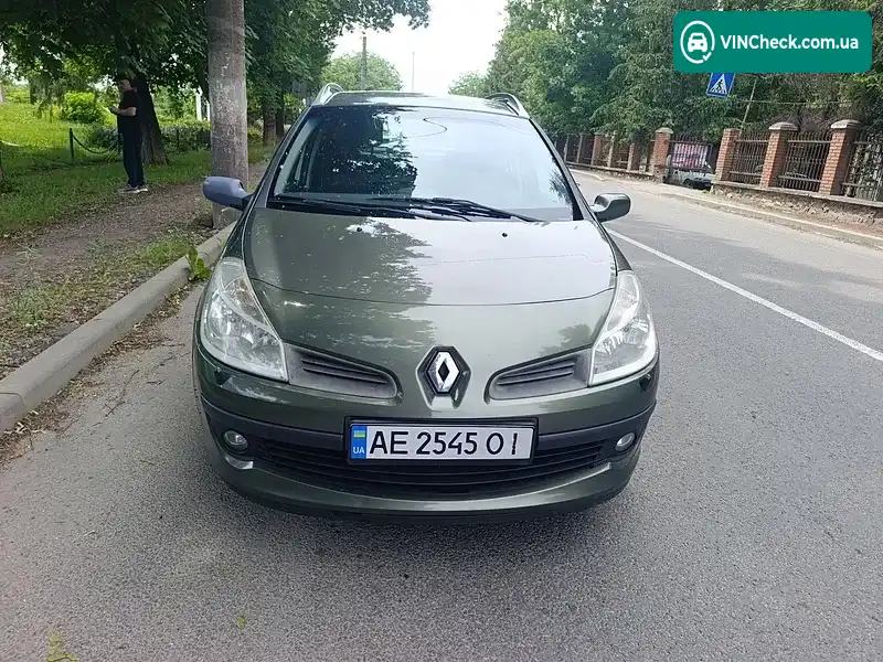 Renault Clio 2008, фото з оголошення 2 з 10, VIN VF1KR1B0H39679827