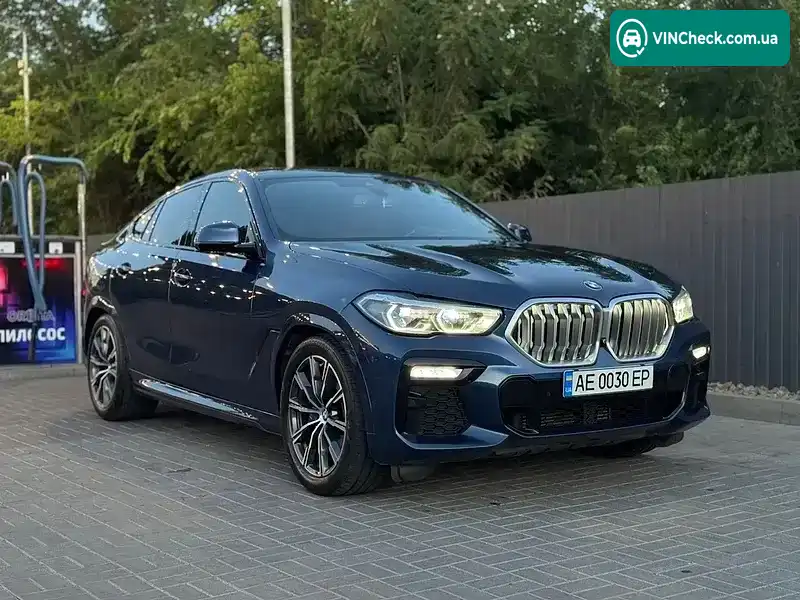 BMW X6 2020, фото з оголошення 1 з 20, VIN WBAGT210709E03002