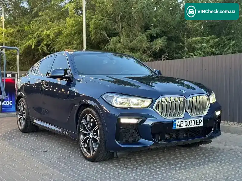 BMW X6 2020, фото з оголошення 2 з 20, VIN WBAGT210709E03002