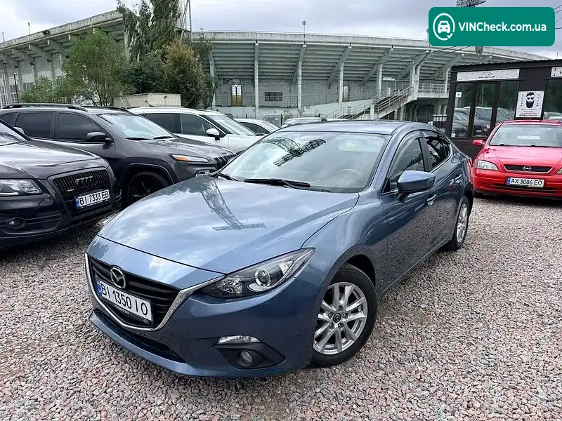 Mazda 3 2015, фото з оголошення 1 з 20, VIN 3MZBM1W74FM231297